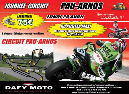 Lundi   28   avril   Circuit   PAU_ARNOS